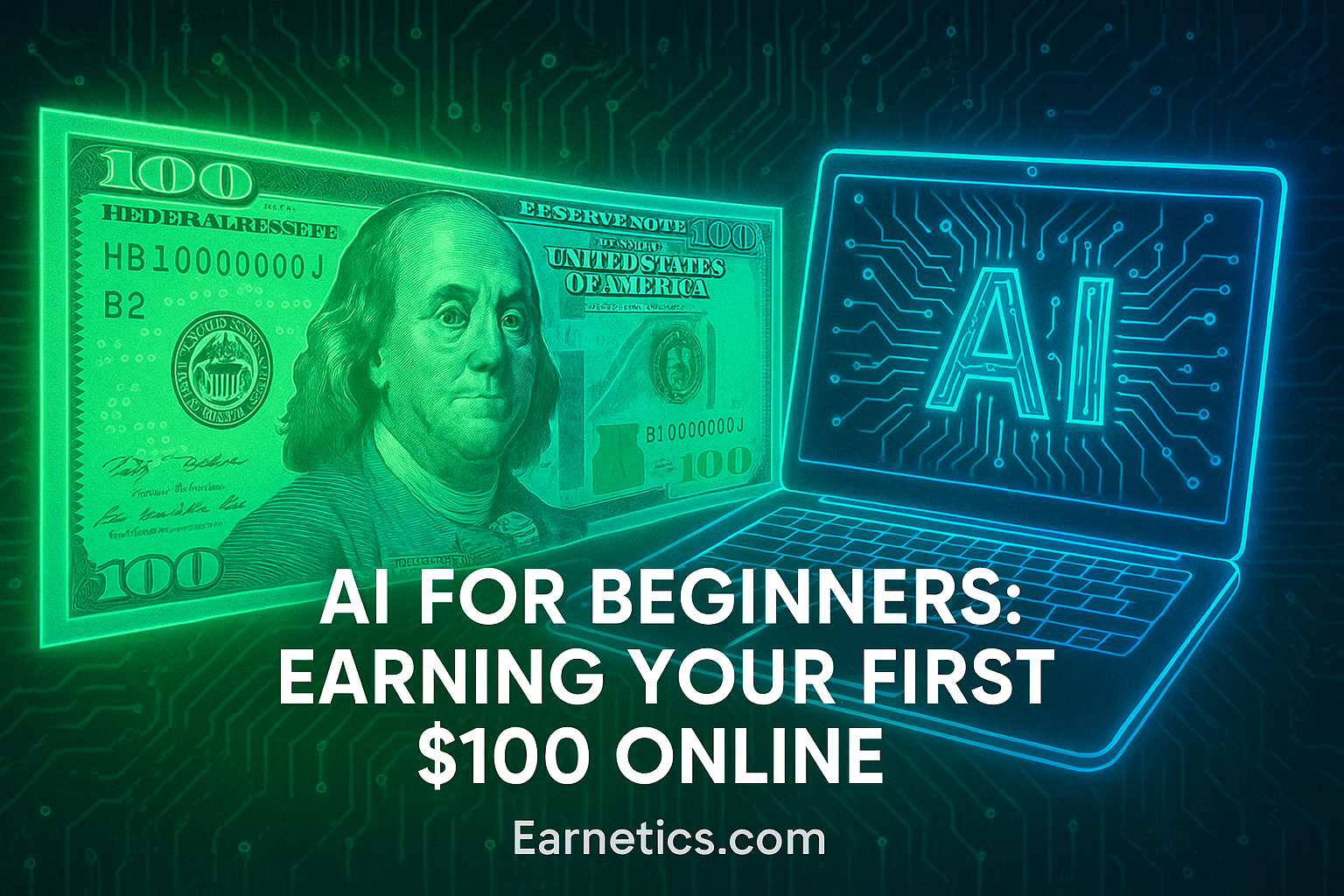 AI for Beginners: Earning Your First $100 Online