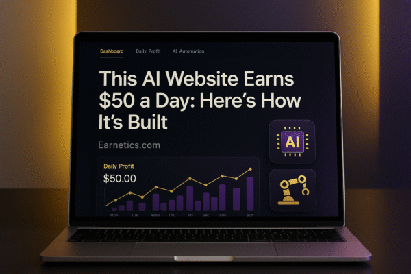 This AI Website Earns $50 a Day: Here’s How It’s Built
