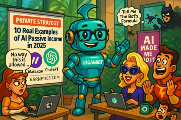 10 Real Examples of AI Passive Income in 2025