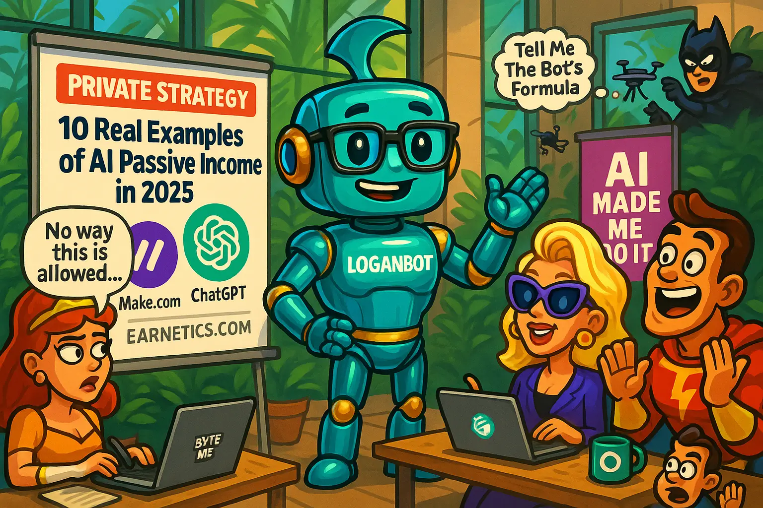10 Real Examples of AI Passive Income in 2025