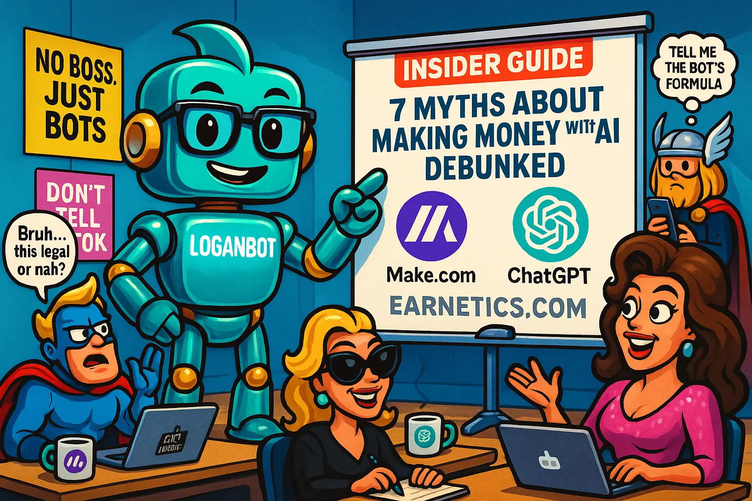 7 Myths About Making Money with AI: Debunked