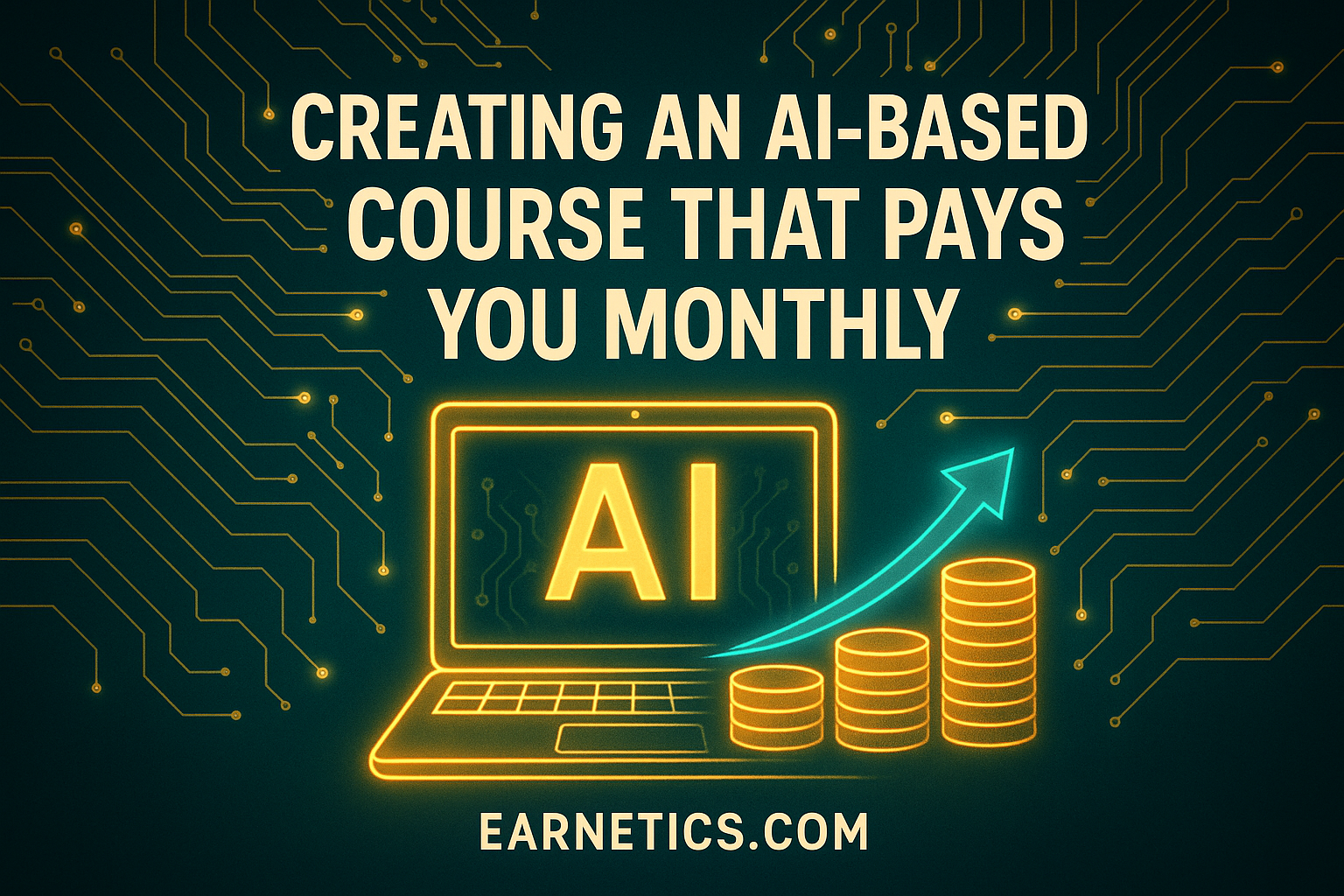 Creating an AI-Based Course That Pays You Monthly