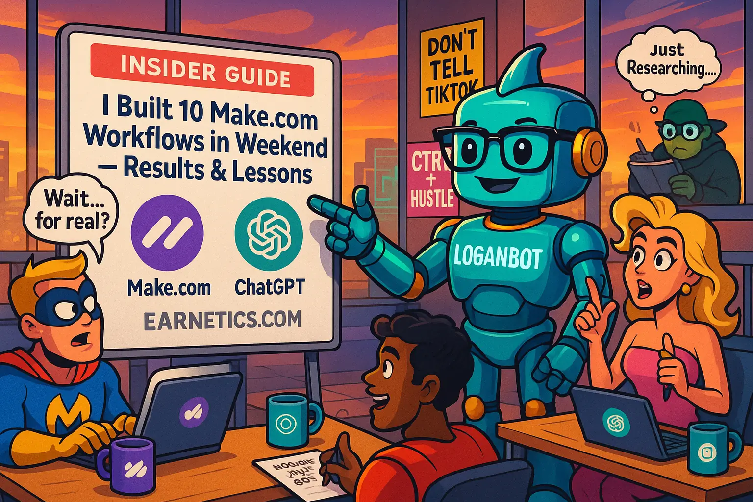 I Built 10 Make.com Workflows in a Weekend — Results & Lessons