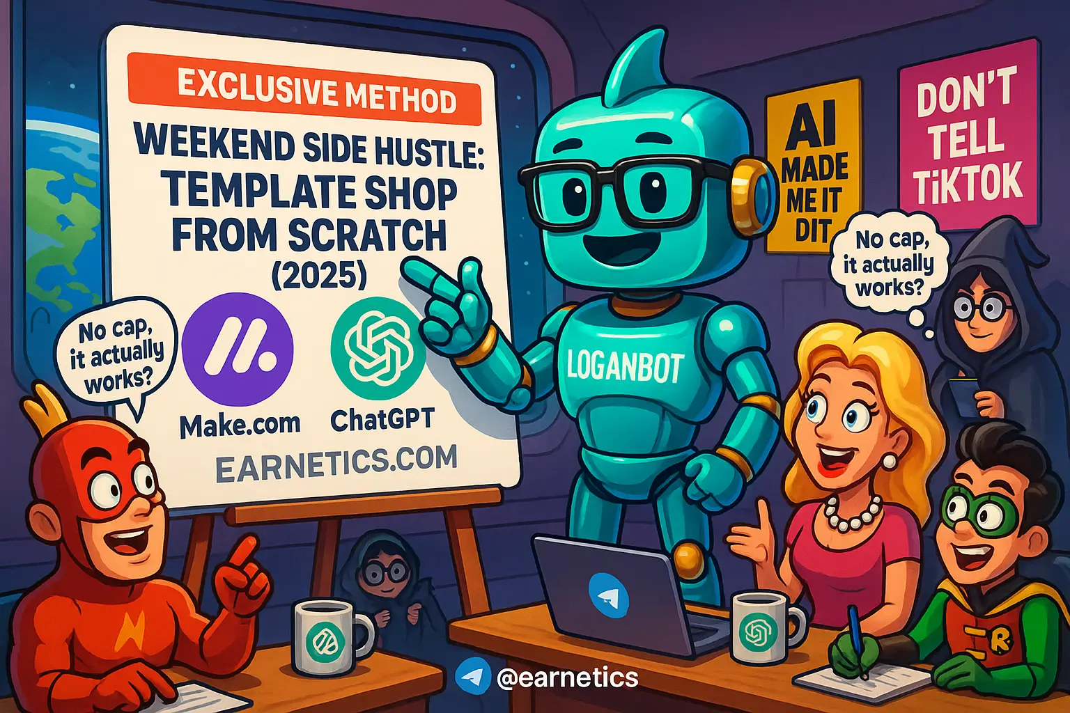 Weekend Side Hustle: Template Shop from Scratch (2025)