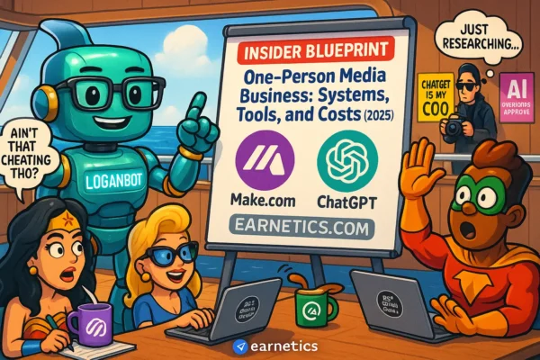 One‑Person Media Business: Systems, Tools, and Costs (2025)
