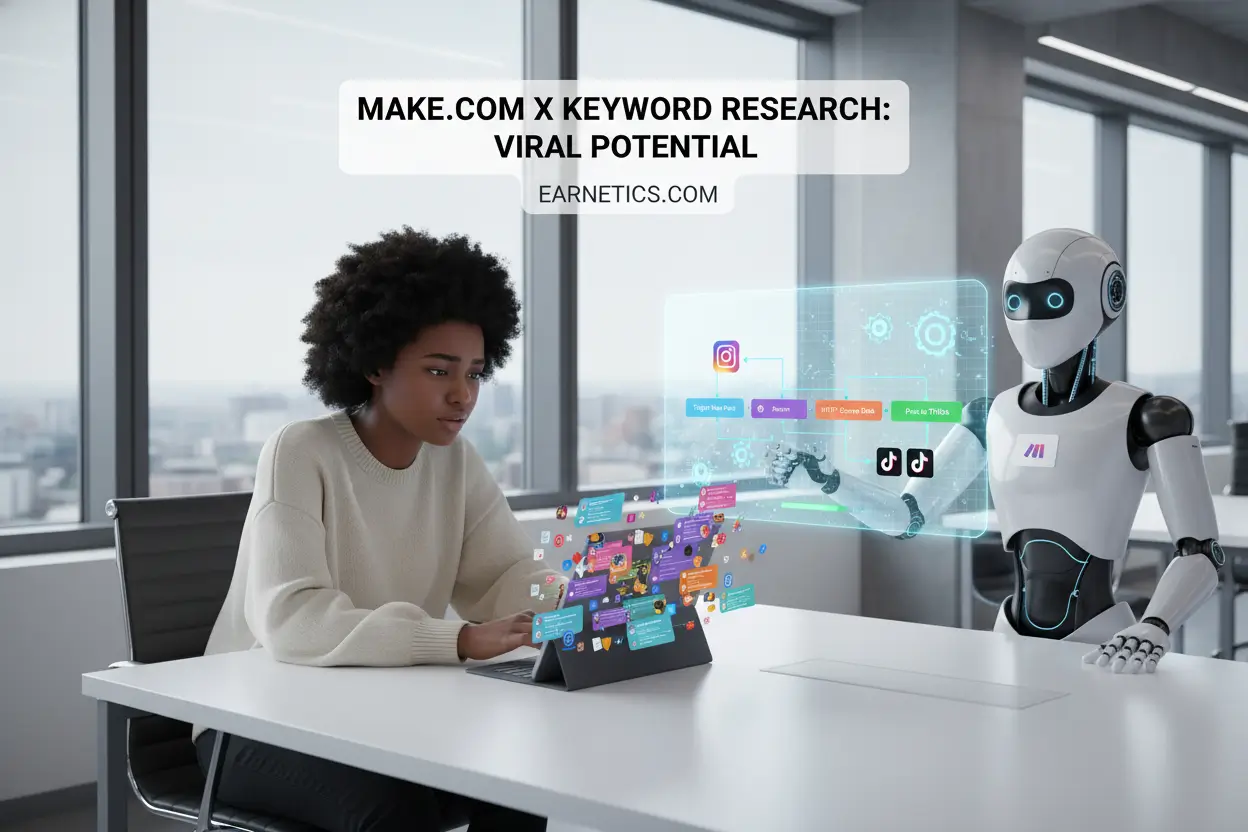 Make.com X Keyword Research: Viral Potential