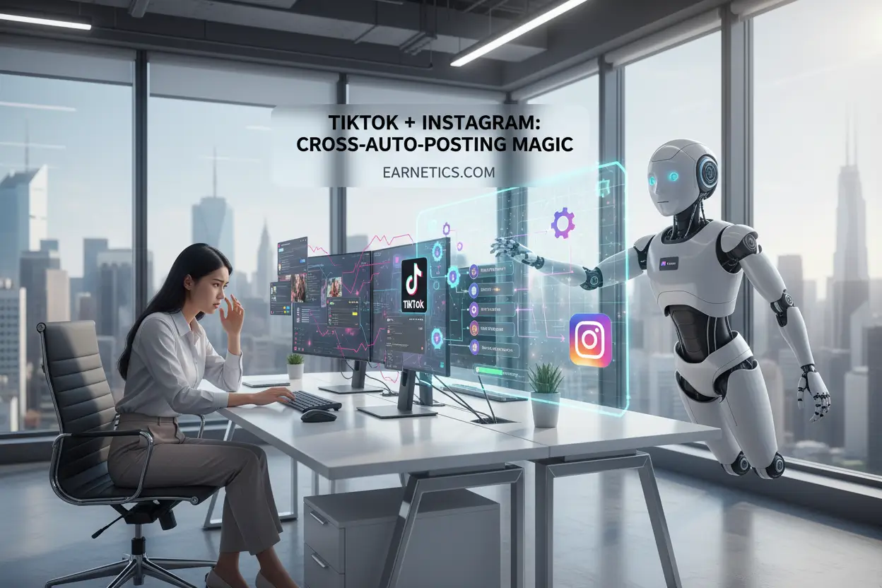TikTok + Instagram: Cross-Auto-Posting Magic
