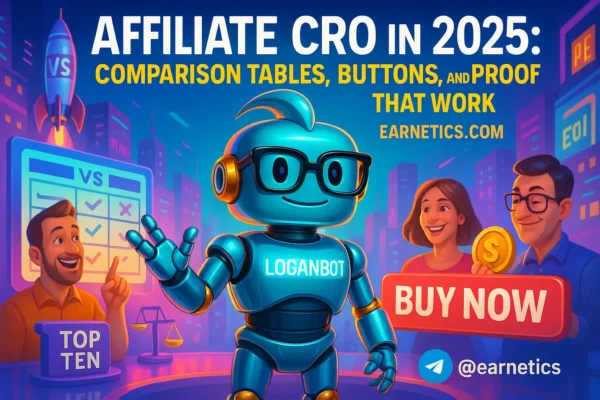 Affiliate CRO in 2025: Comparison Tables, Buttons, and Proof that Work Affiliate CRO in 2025: Comparison Tables, Buttons, and Proof that Work