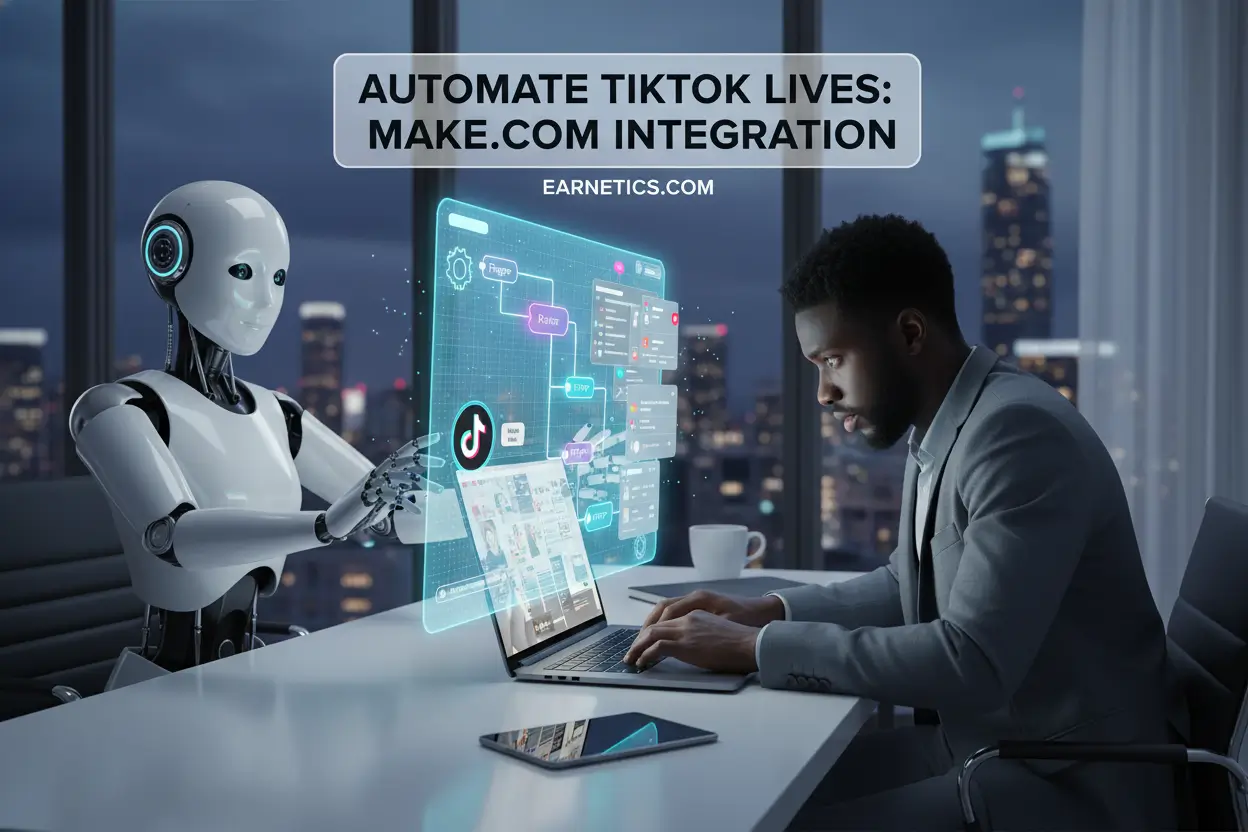 Automate TikTok Lives: Make.com Integration