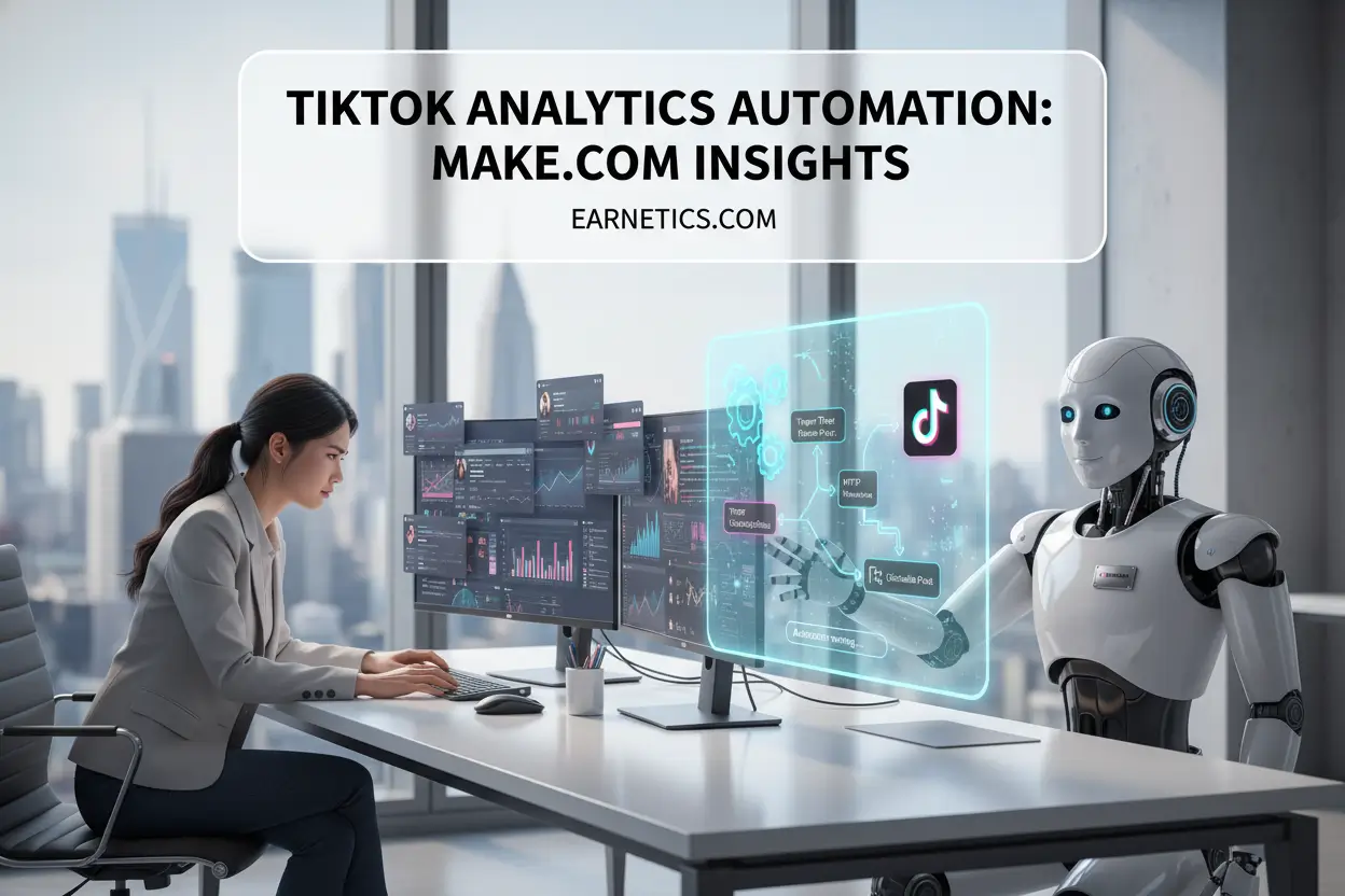 TikTok Analytics Automation: Make.com Insights