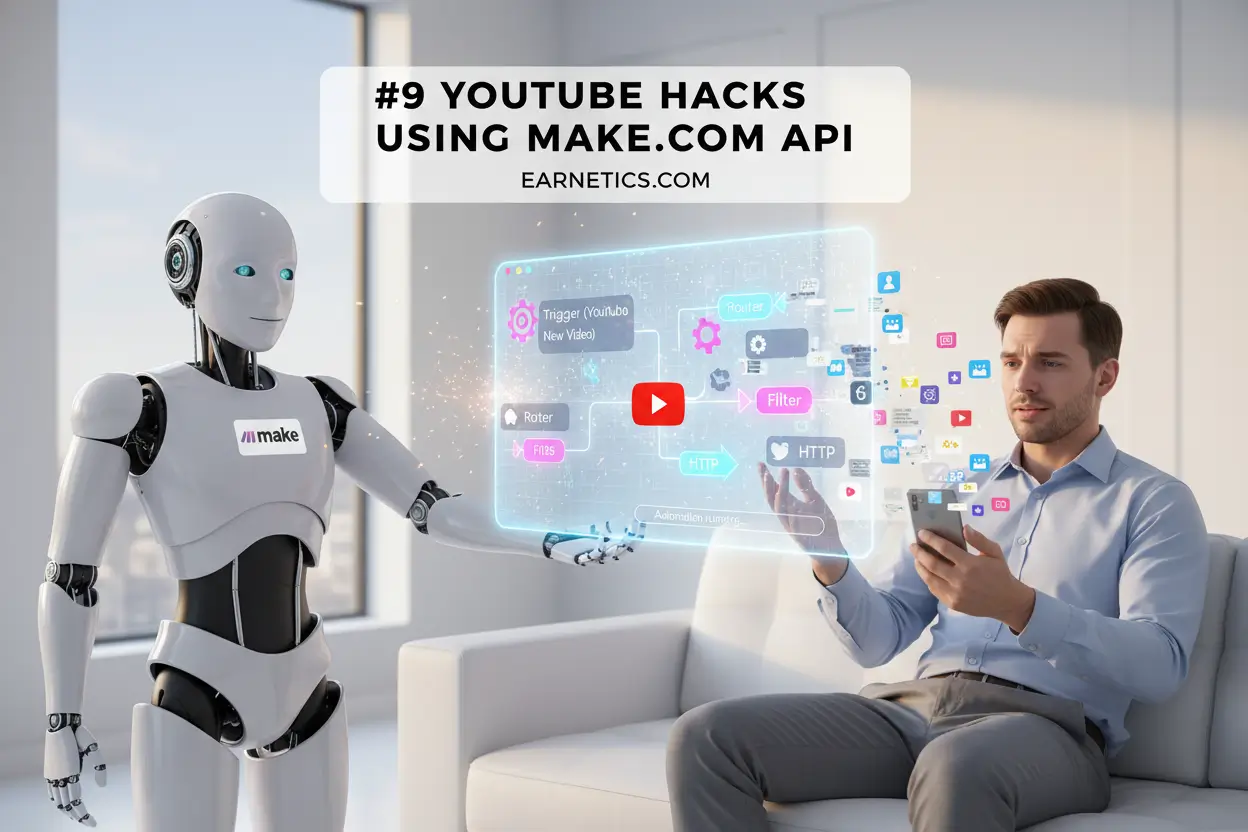 9 YouTube Hacks Using Make.com API