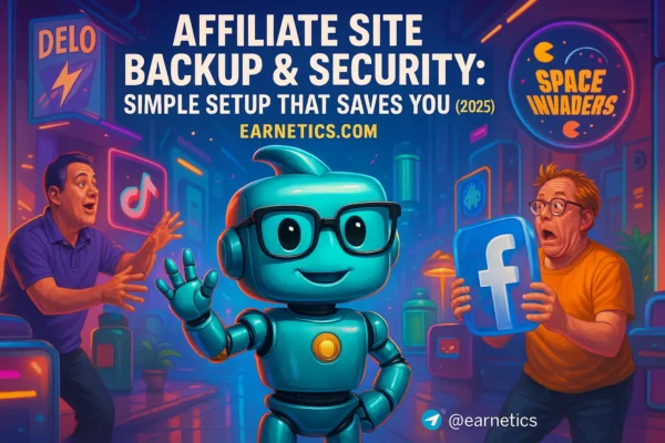 Affiliate Site Backup & Security: Simple Setup That Saves You (2025)