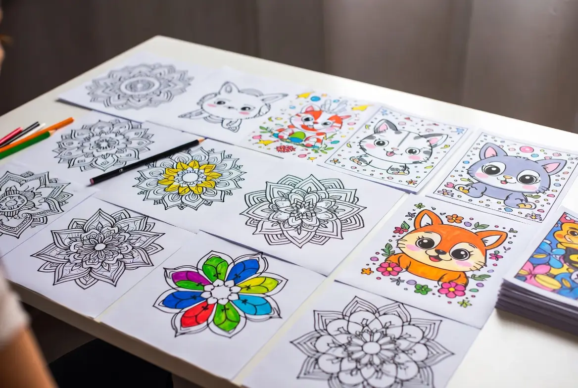 Coloring Pages & Coloring Books