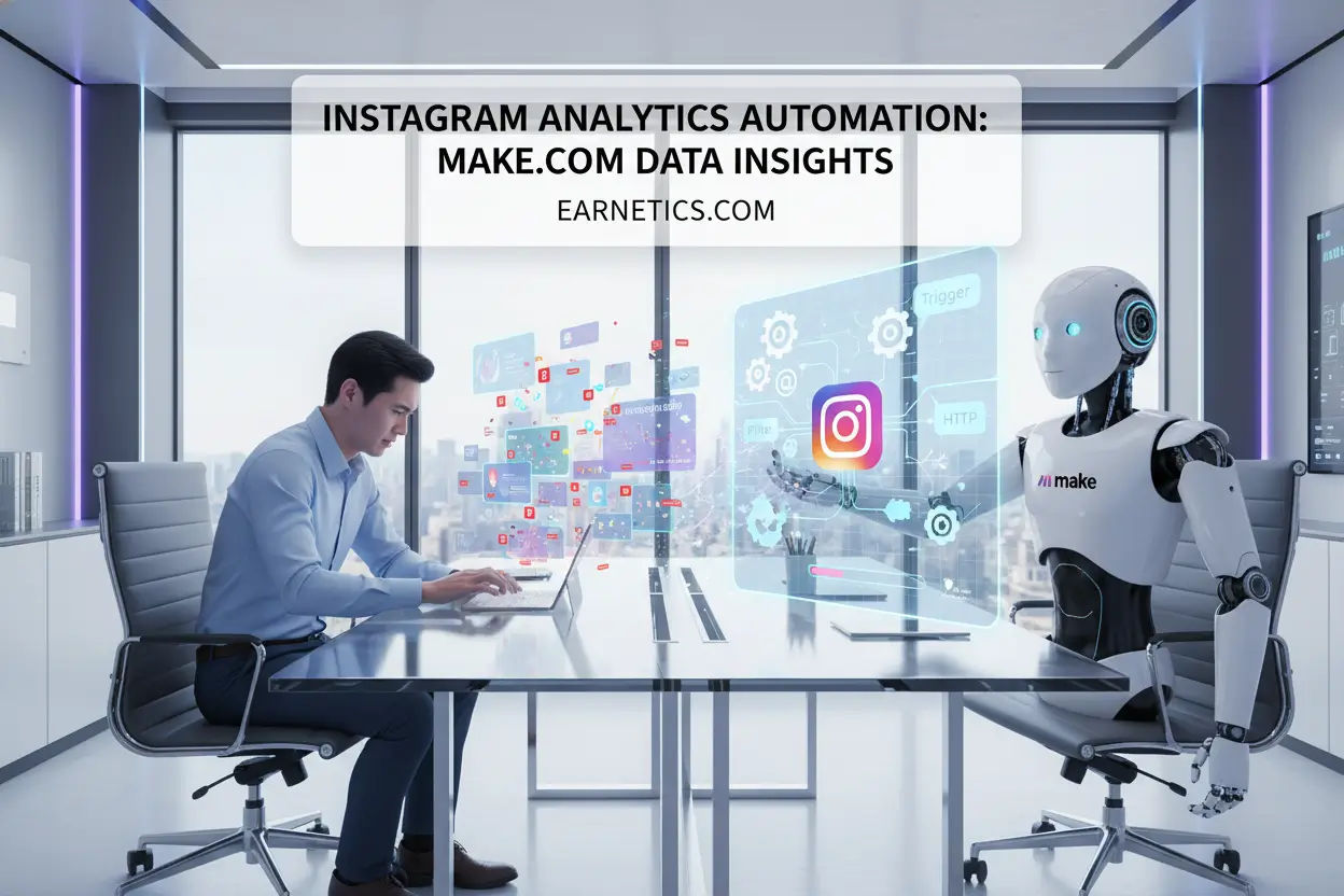Instagram Analytics Automation: Make.com Data Insights