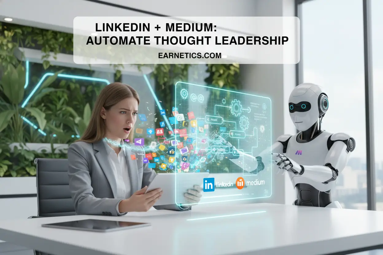 LinkedIn + Medium: Automate Thought Leadership