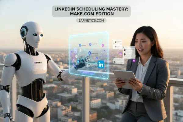 LinkedIn Scheduling Mastery: Make.com Edition
