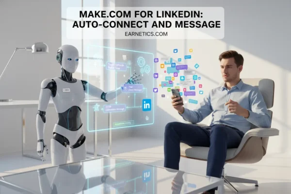 Make.com for LinkedIn: Auto-Connect and Message