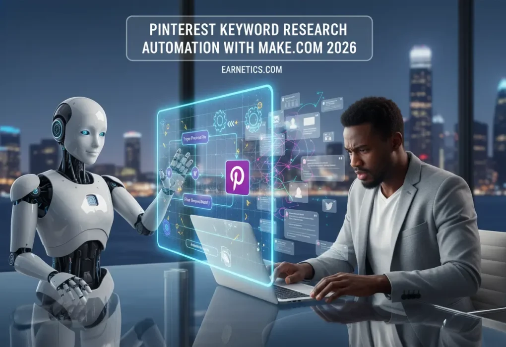 Pinterest Keyword Research Automation with Make.com 2026
