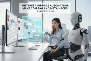 Pinterest On-Page Automation: Make.com Tag and Meta Hacks