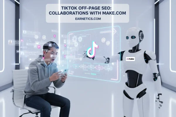 TikTok Off-Page SEO: Collaborations with Make.com